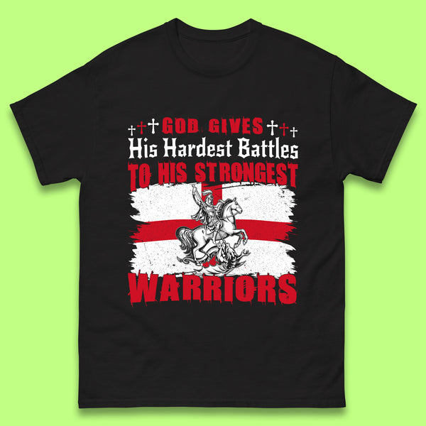 Strongest Warriors St. George's Day Mens T-Shirt