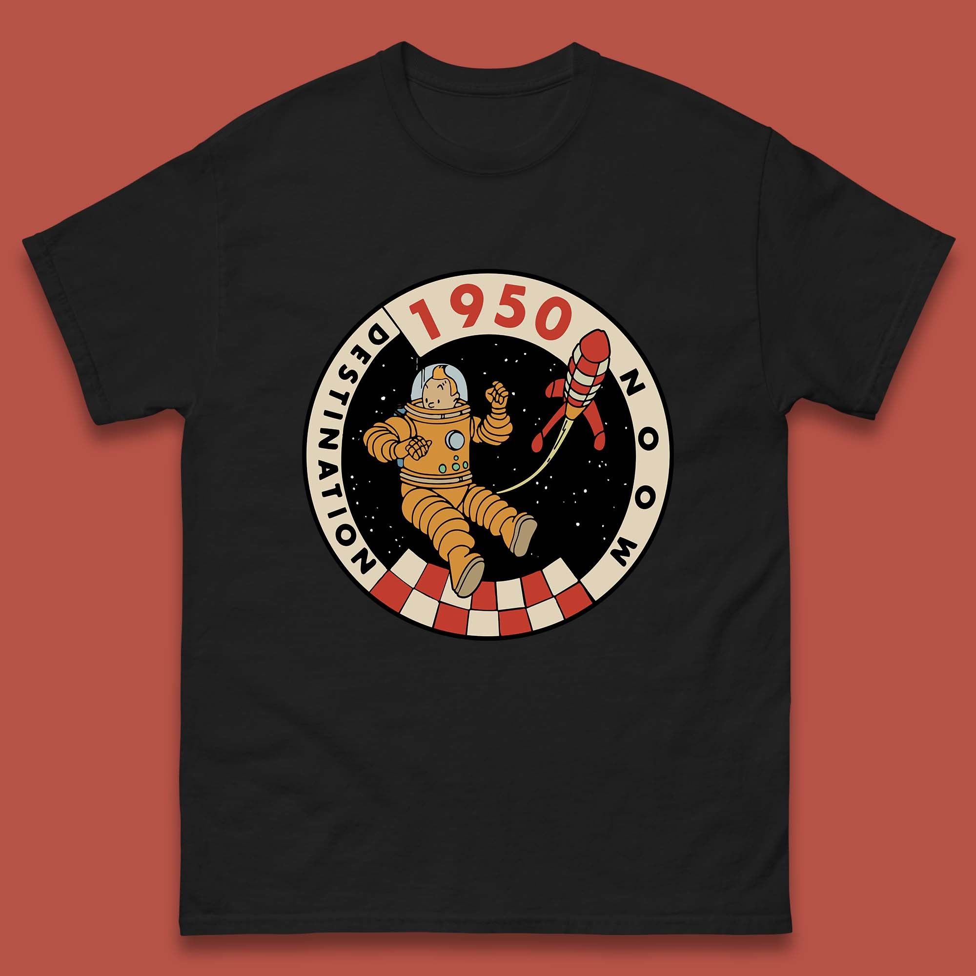 Destination Moon 1950 T Shirt Shop for Tintin Clothing Online