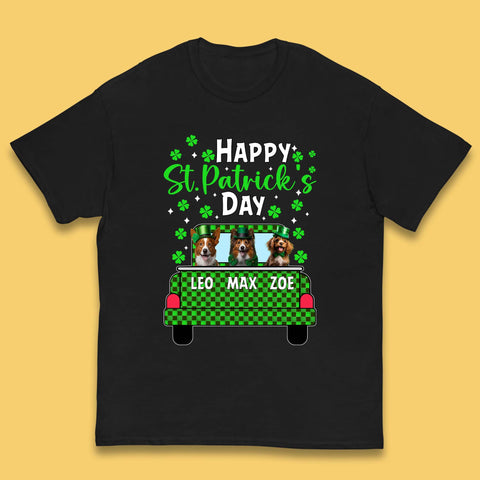 Personalised Dog St. Patrick's Day Kids T-Shirt
