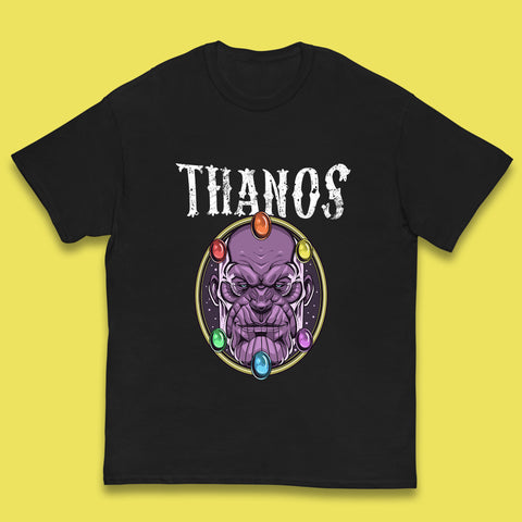 Thanos Avengers Infinity Stones Thanos Comic Book Supervillain Fictional Characters Infinity Gauntlet Marvel Villian Kids T Shirt