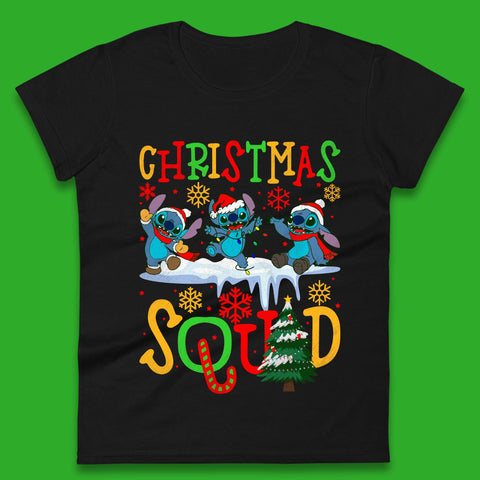 Christmas Stitch Squad Womens T-Shirt