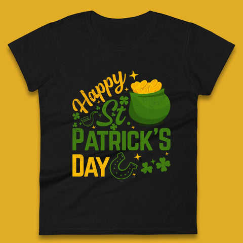Happy St Patrick's Day Womens T-Shirt