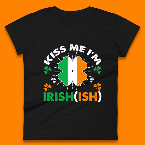 Kiss Me I'm Irish Womens T-Shirt