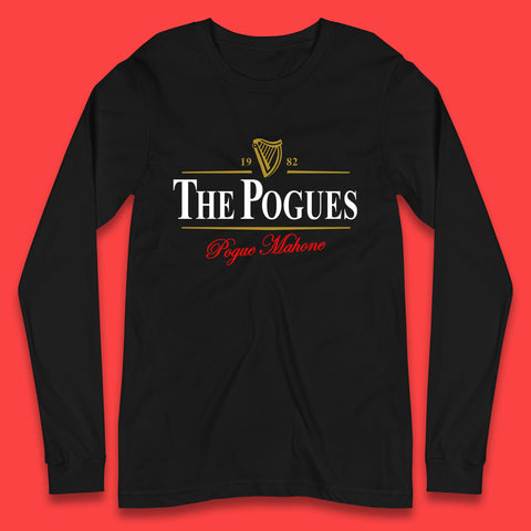 The Pogues English Or Anglo Irish Celtic Punk Band Pogue Mahone Final Studio Album The Pogues Long Sleeve T Shirt