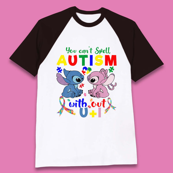 You Can't Spell Autism Baseball T-Shirt