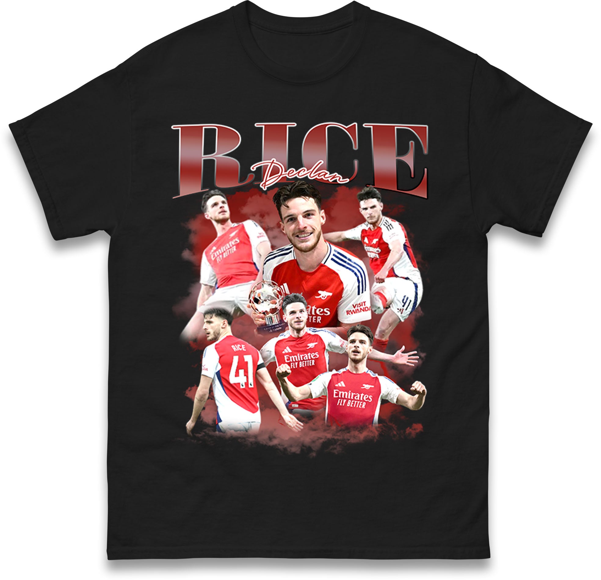 Declan Rice Kids T Shirt Shop For Arsenal FC Fans Clothes Spoofytees declan-rice-kids-t-shirt-shop-for-arsenal-fc-fans-clothes-spoofytees