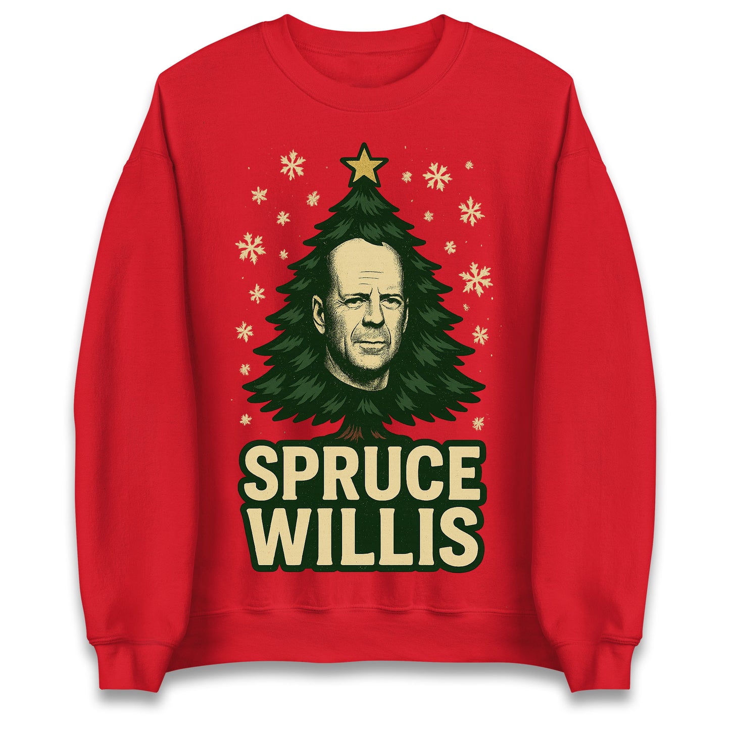 Bruce Willis Christmas Jumper