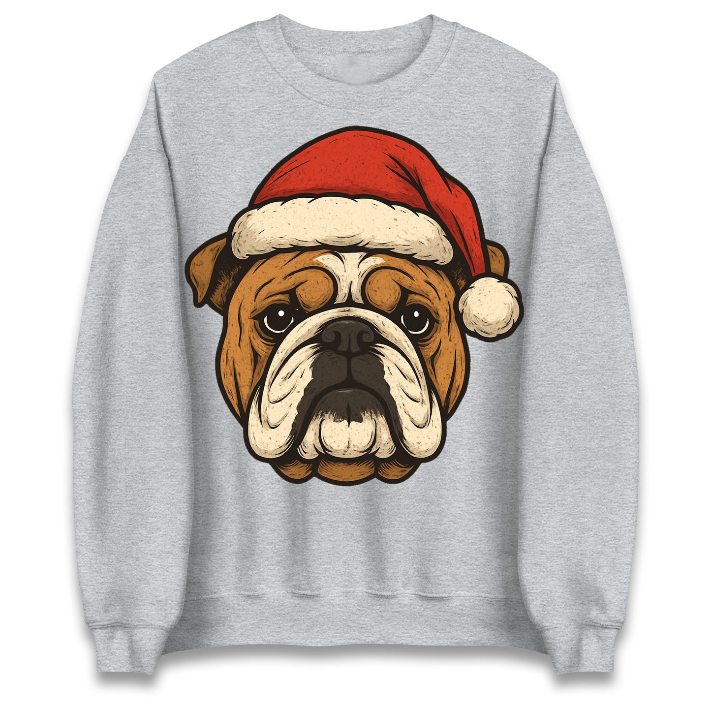 Bulldog Christmas Jumper