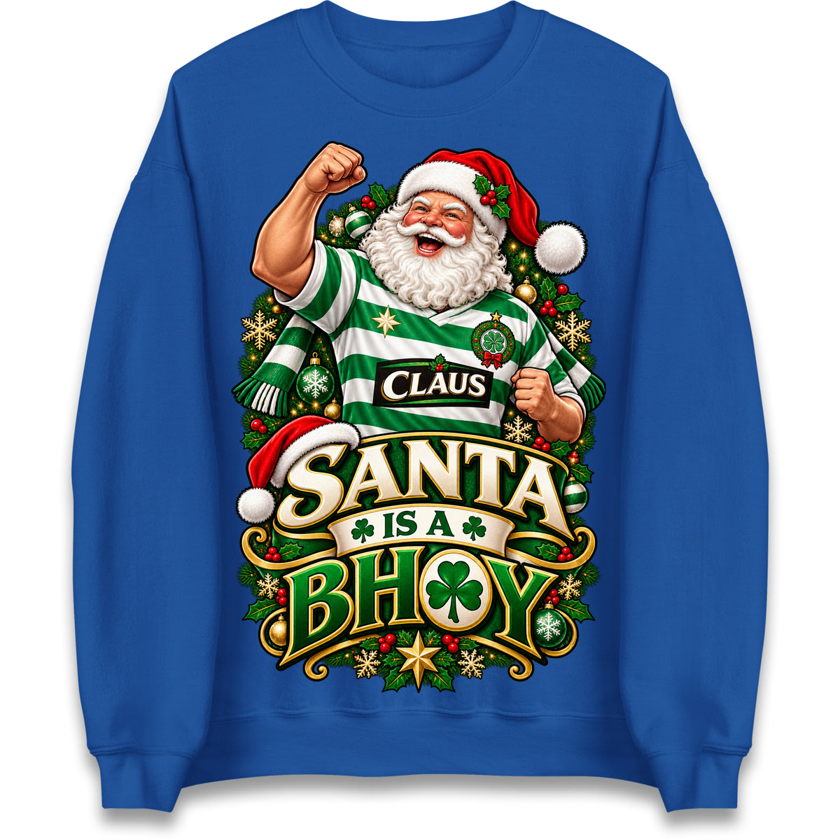 Celtic Christmas Jumper Mens