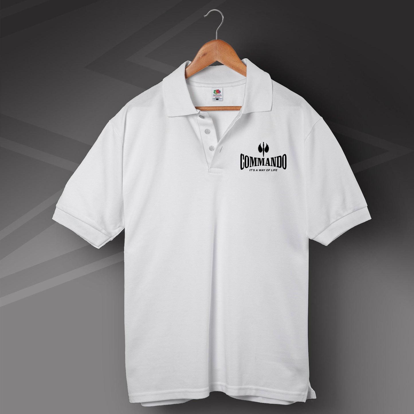 Commando It's a Way of Life Polo Shirt