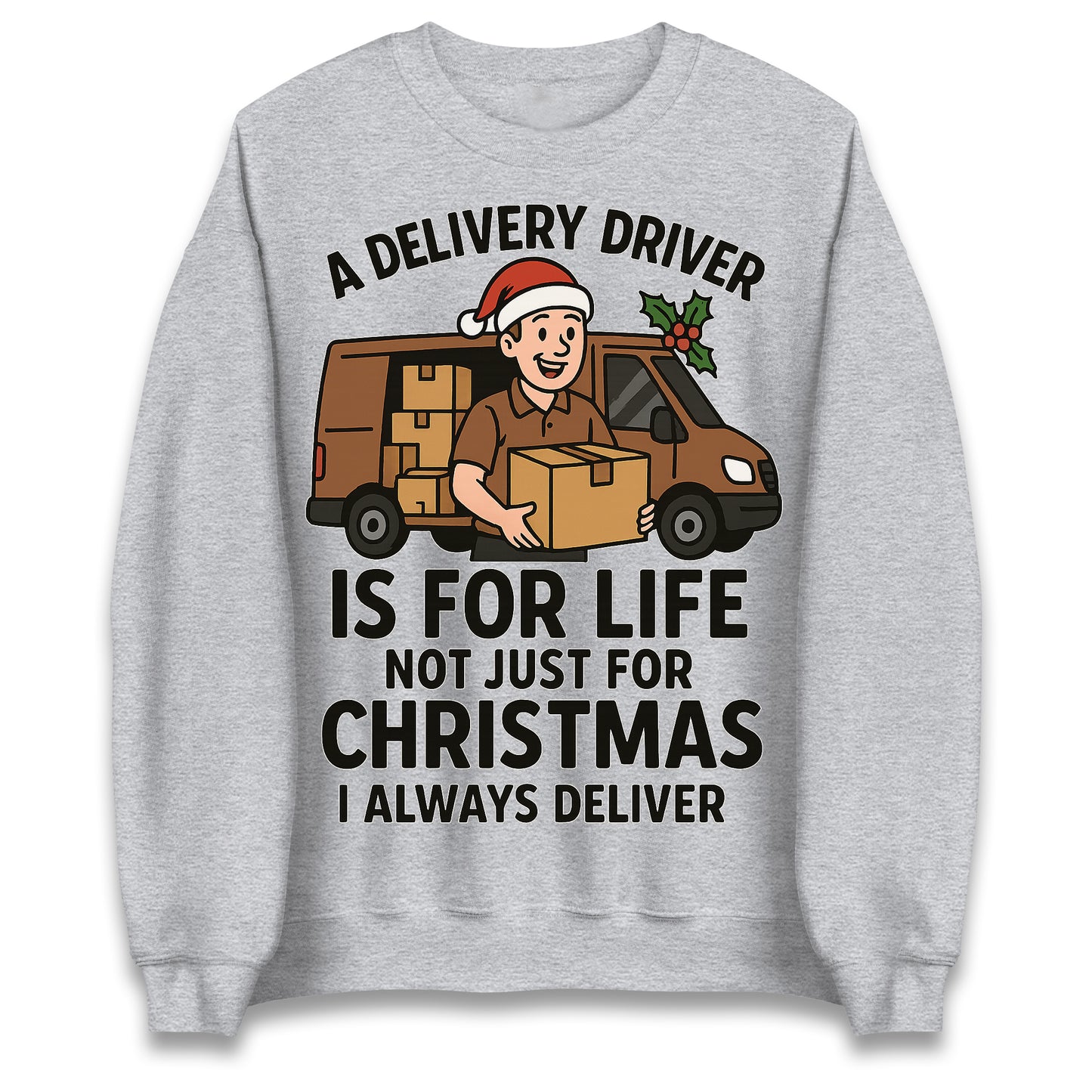 Delivery Driver Christmas Jumper