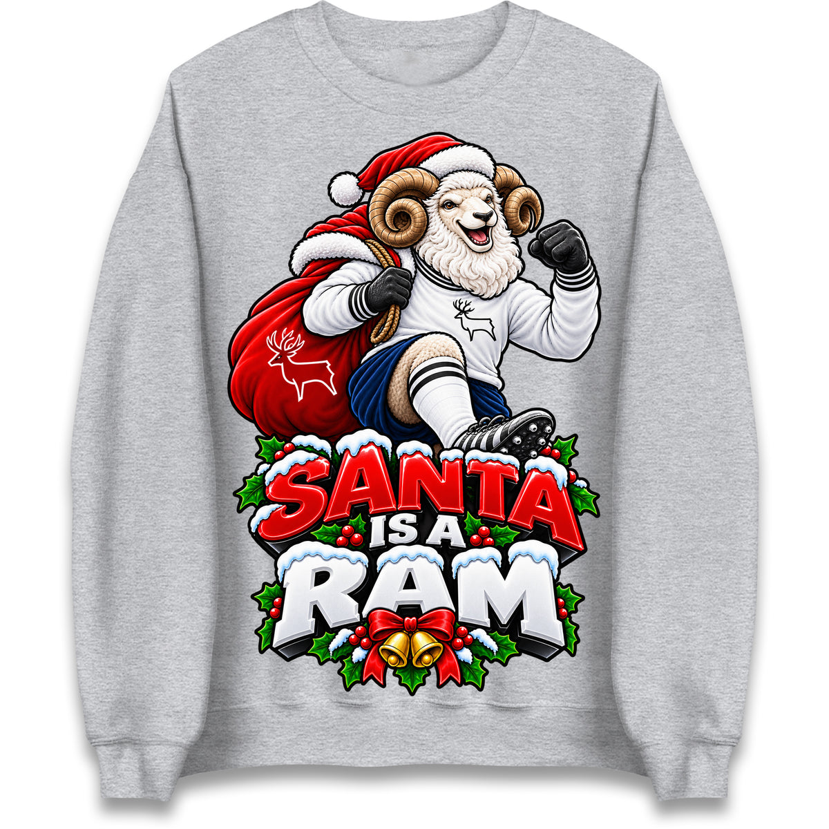 Santa is a Ram Christmas Jumper