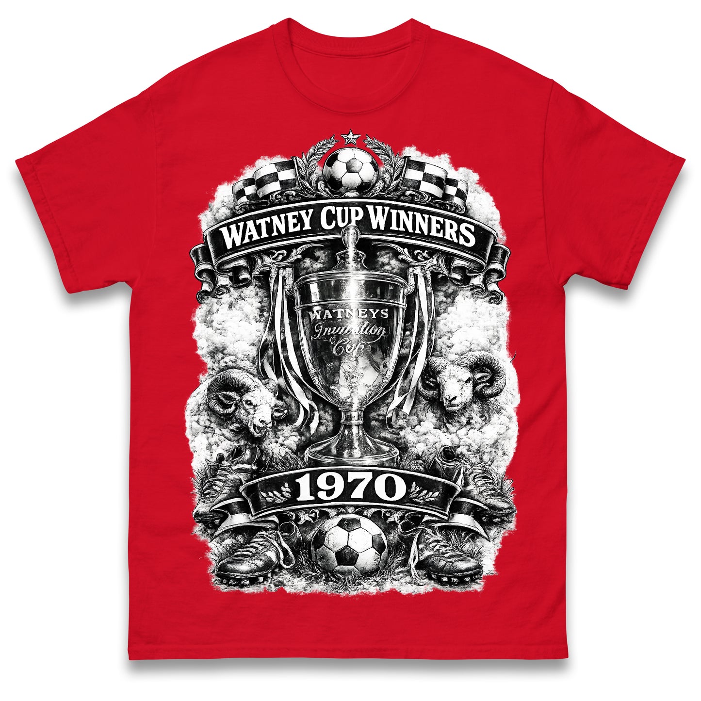 Derby Watney Cup Winners Football Shirt