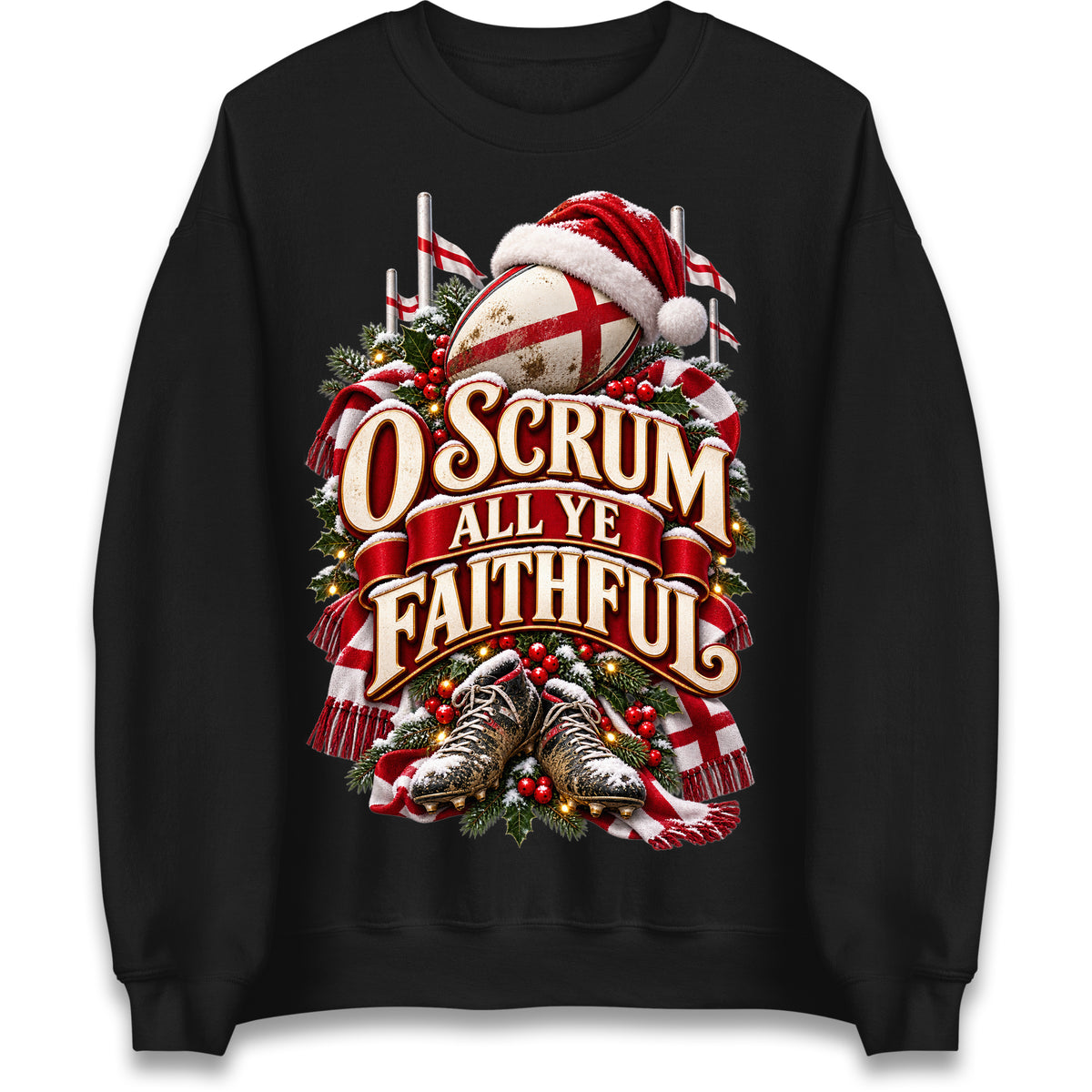 England Rugby Christmas Jumper