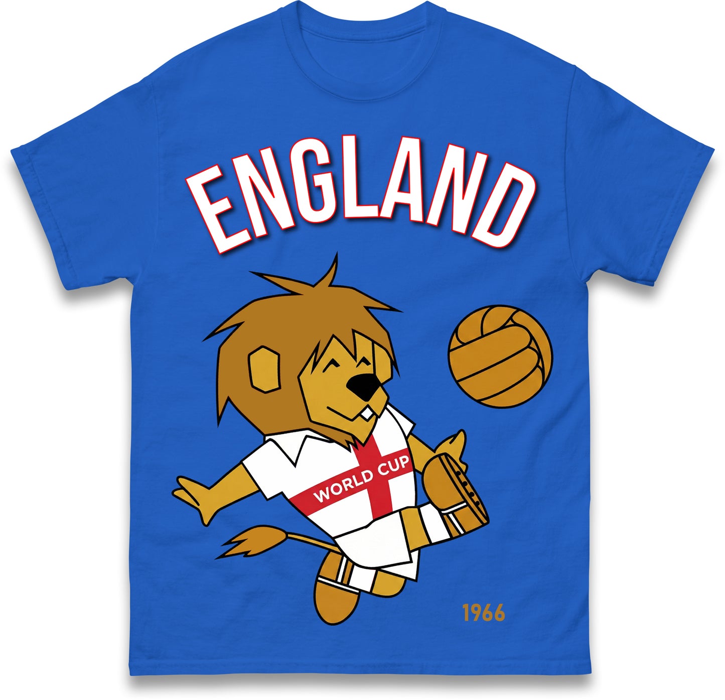 England World Cup Willie England 1966 T Shirt