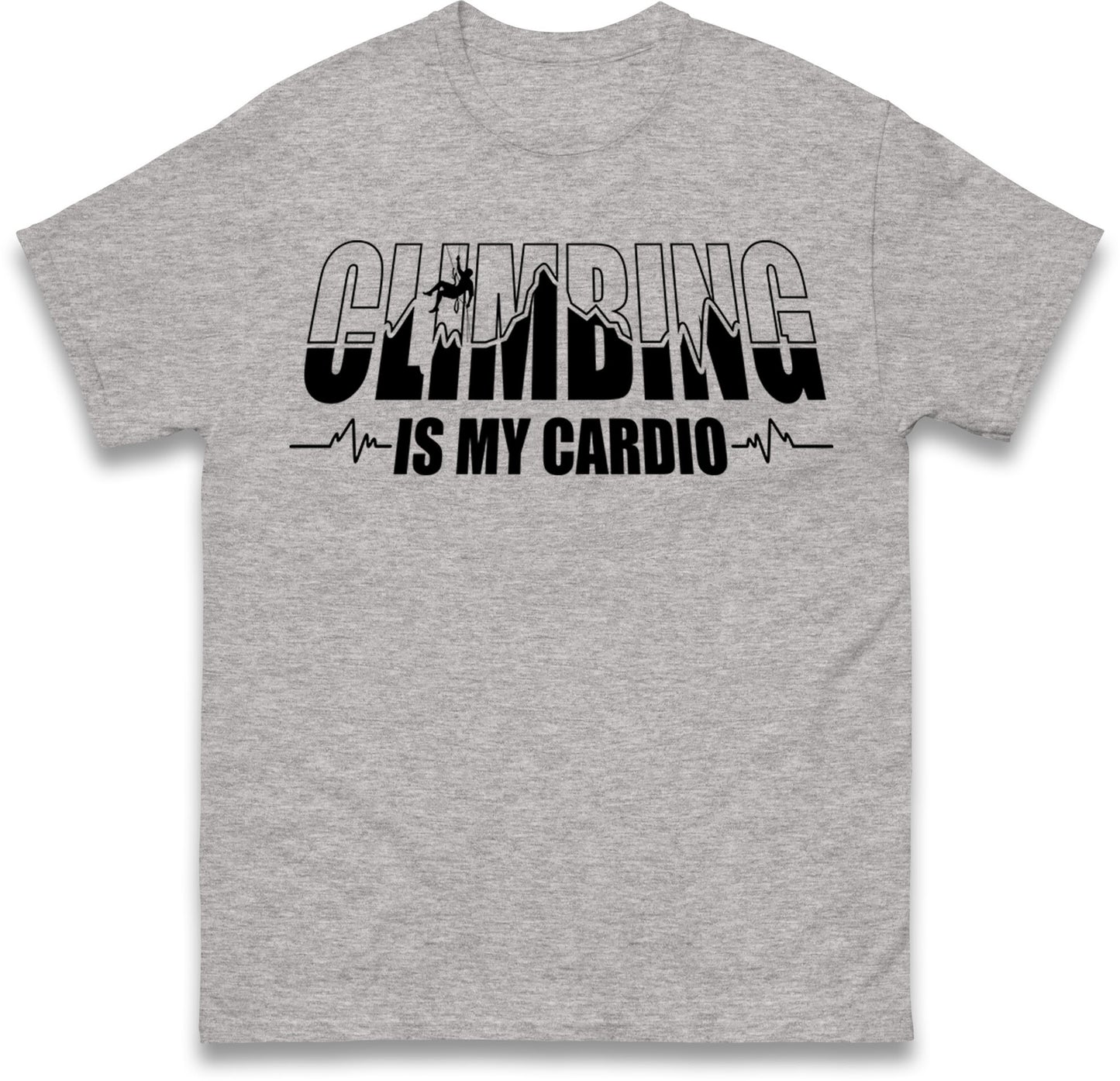 Climbing Is My Cardio Climbing T Shirt