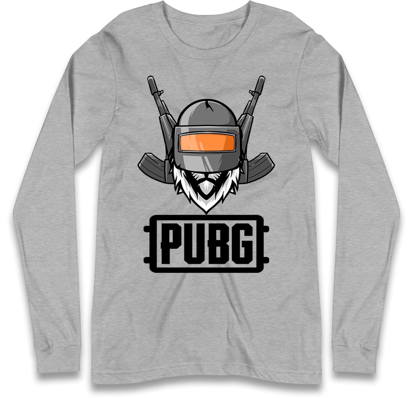 Pubg Helmet Long Sleeve T Shirt