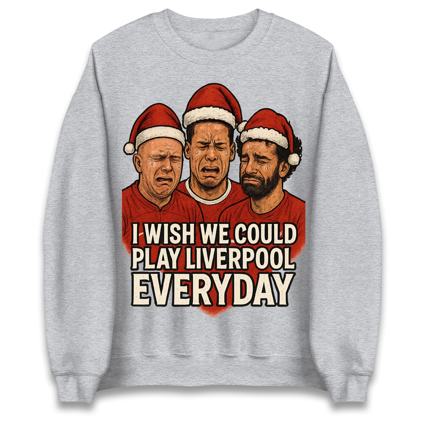 I Wish We Could Play Liverpool Everyday Christmas Jumper