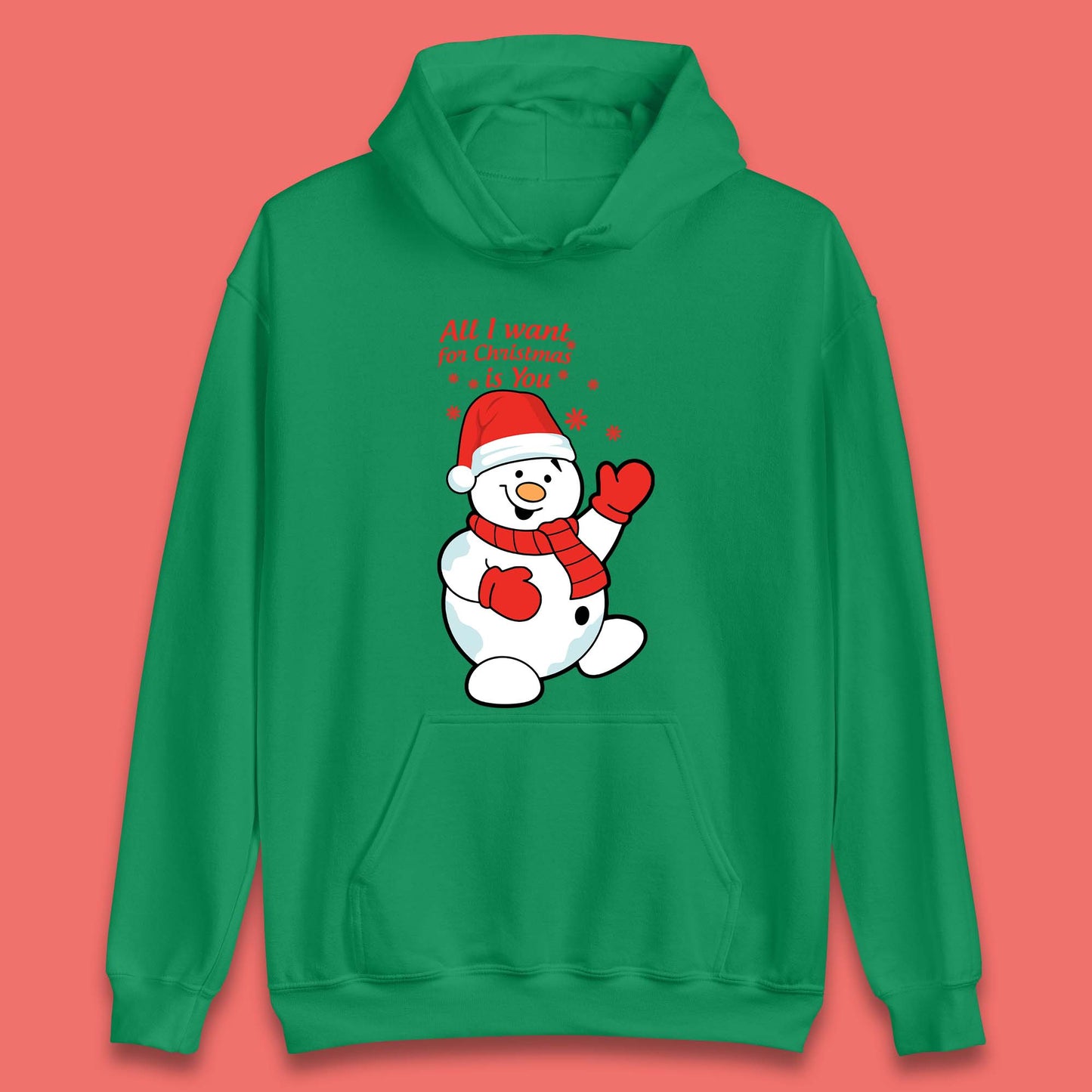 Snowman Christmas Unisex Hoodie
