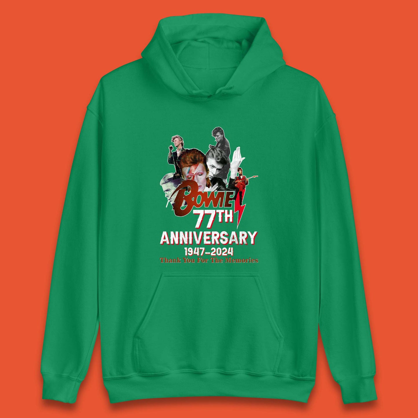 Bowie 77th Anniversary Unisex Hoodie
