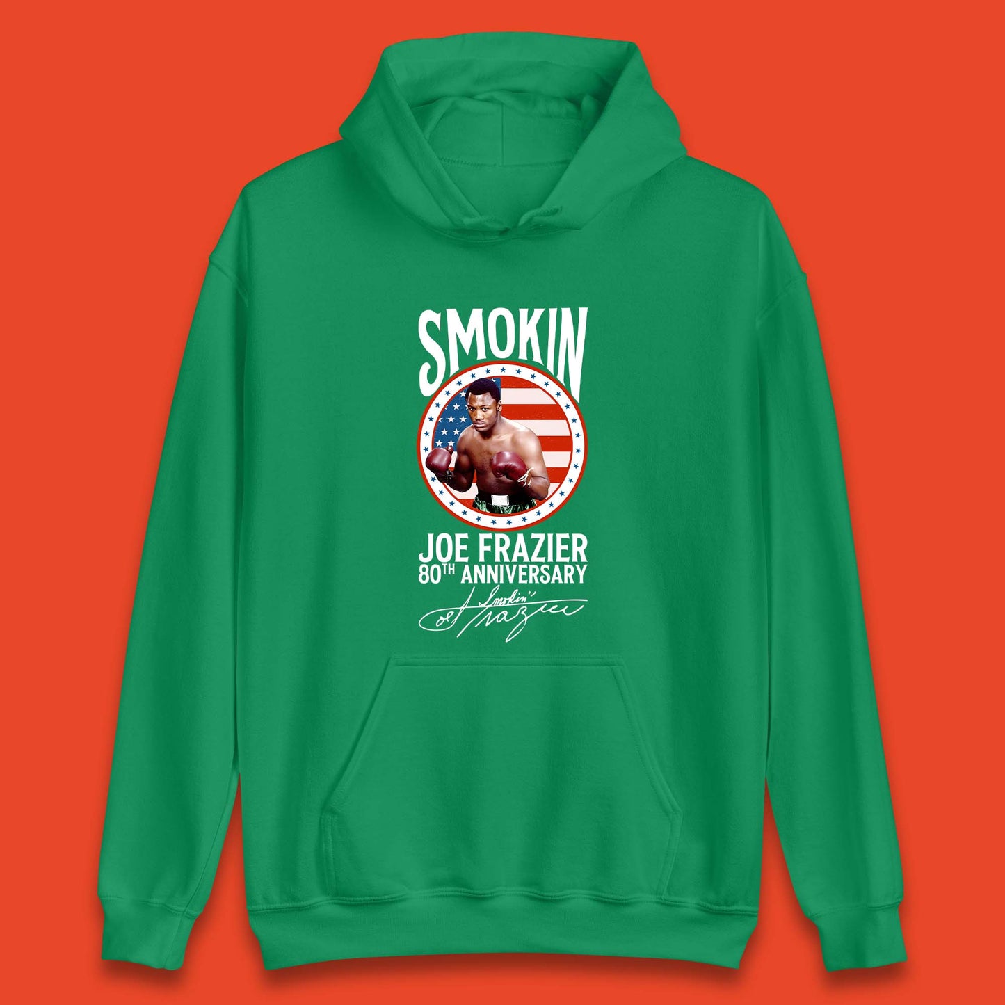 Smokin Joe Frazier 80th Anniversary Unisex Hoodie