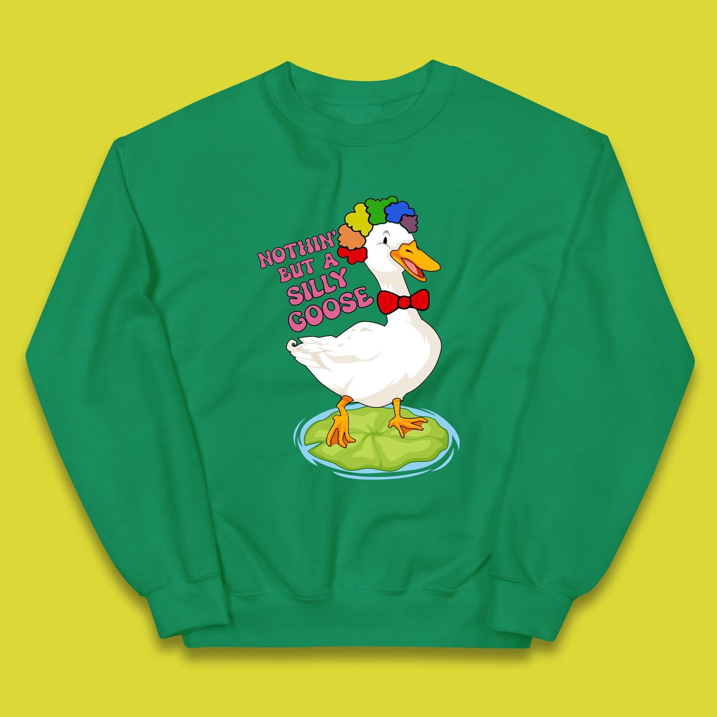 Nothin But A Silly Goose Kids Jumper