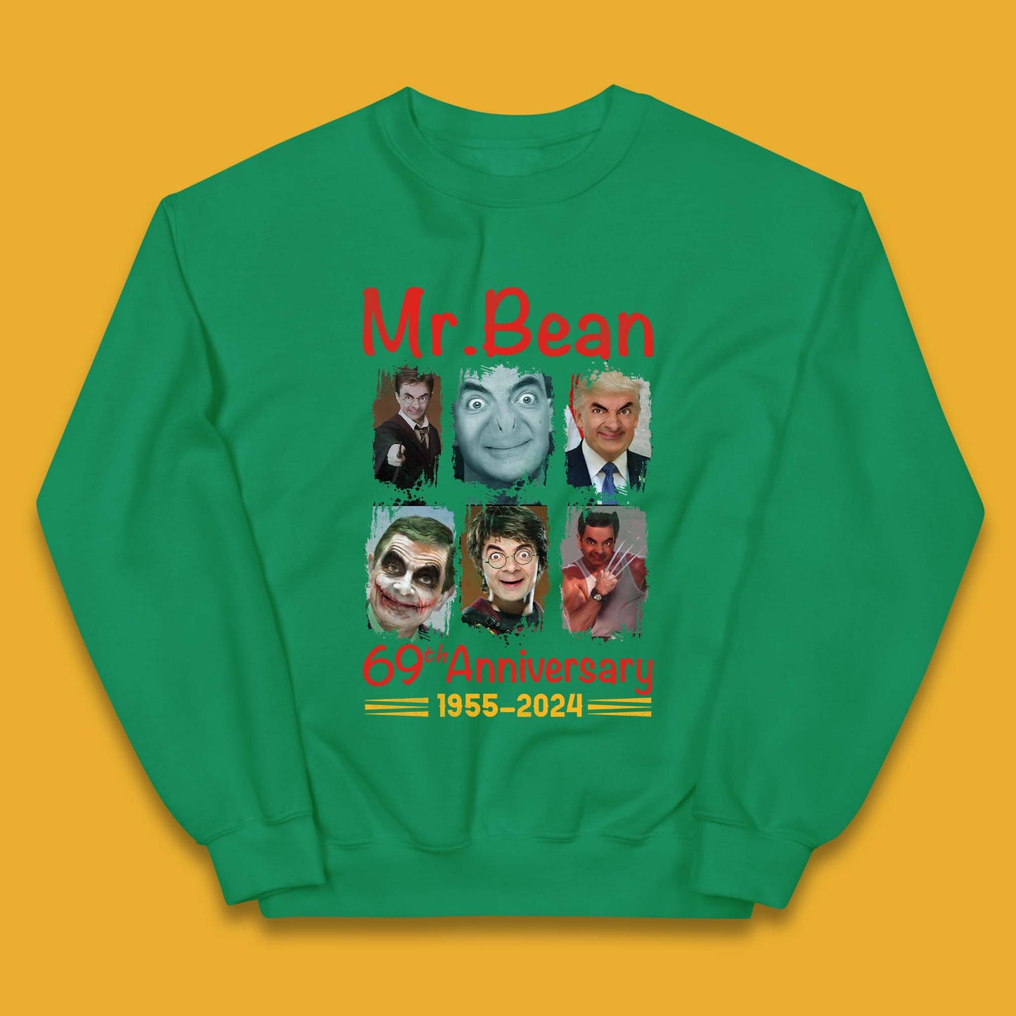 Mr. Bean 69th Anniversary Kids Jumper