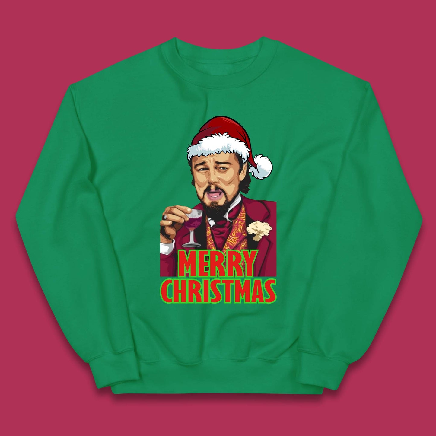 Leonardo DiCaprio Christmas Kids Jumper