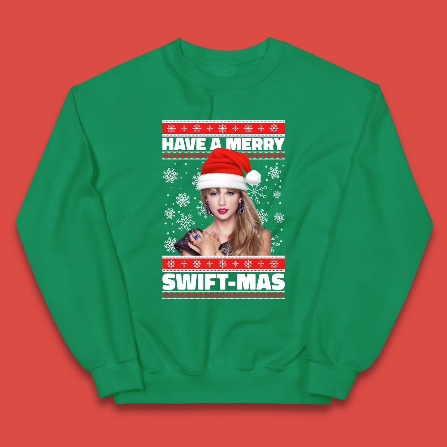 Swiftmas Christmas Kids Jumper