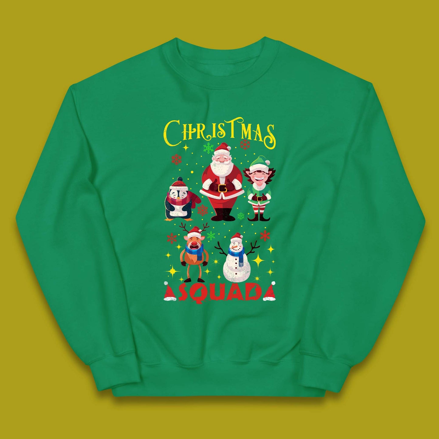 Christmas Squad Kids Jumper