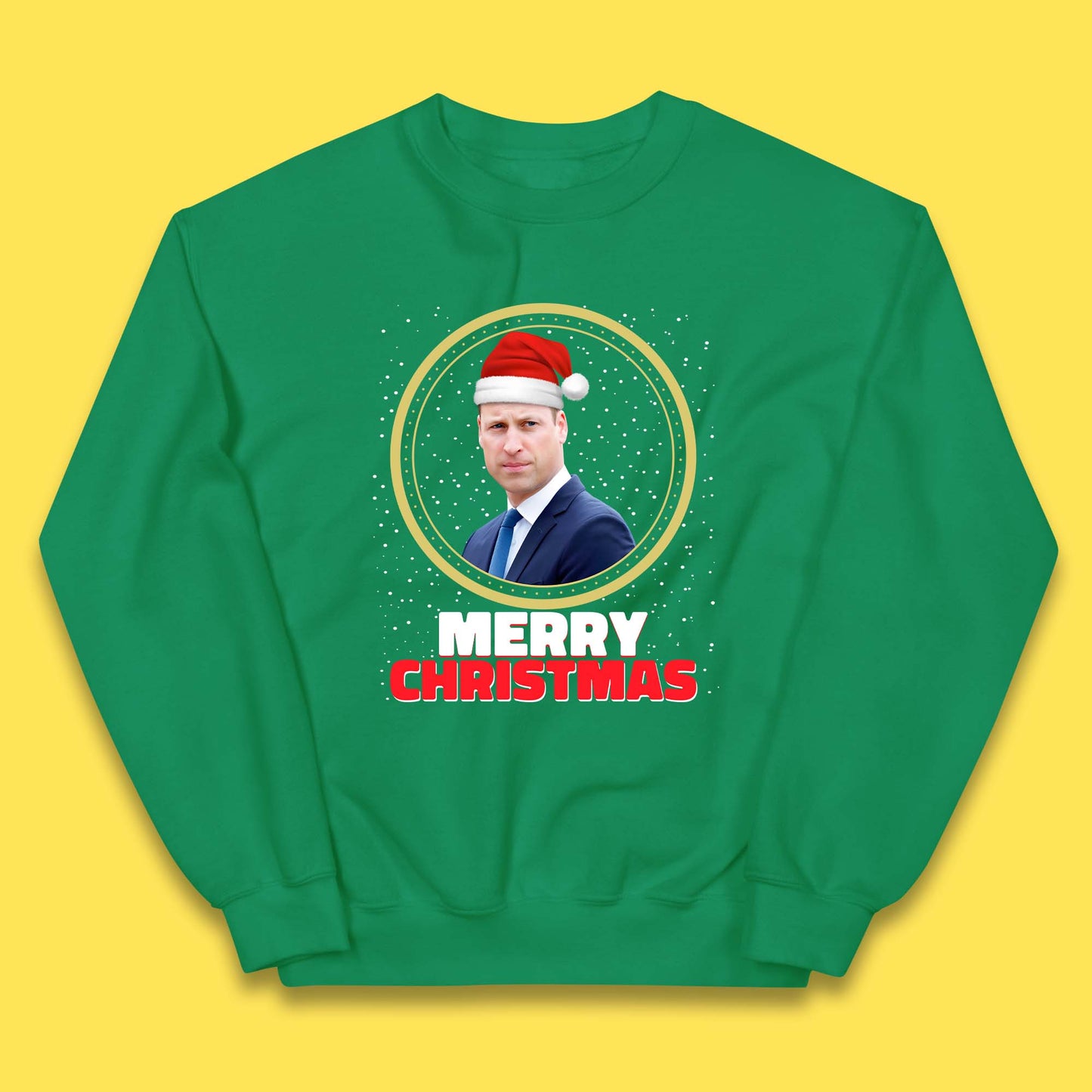 Prince William Christmas Kids Jumper