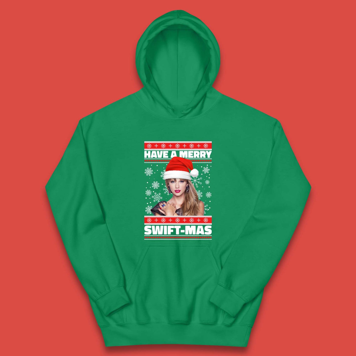 Swiftmas Christmas Kids Hoodie