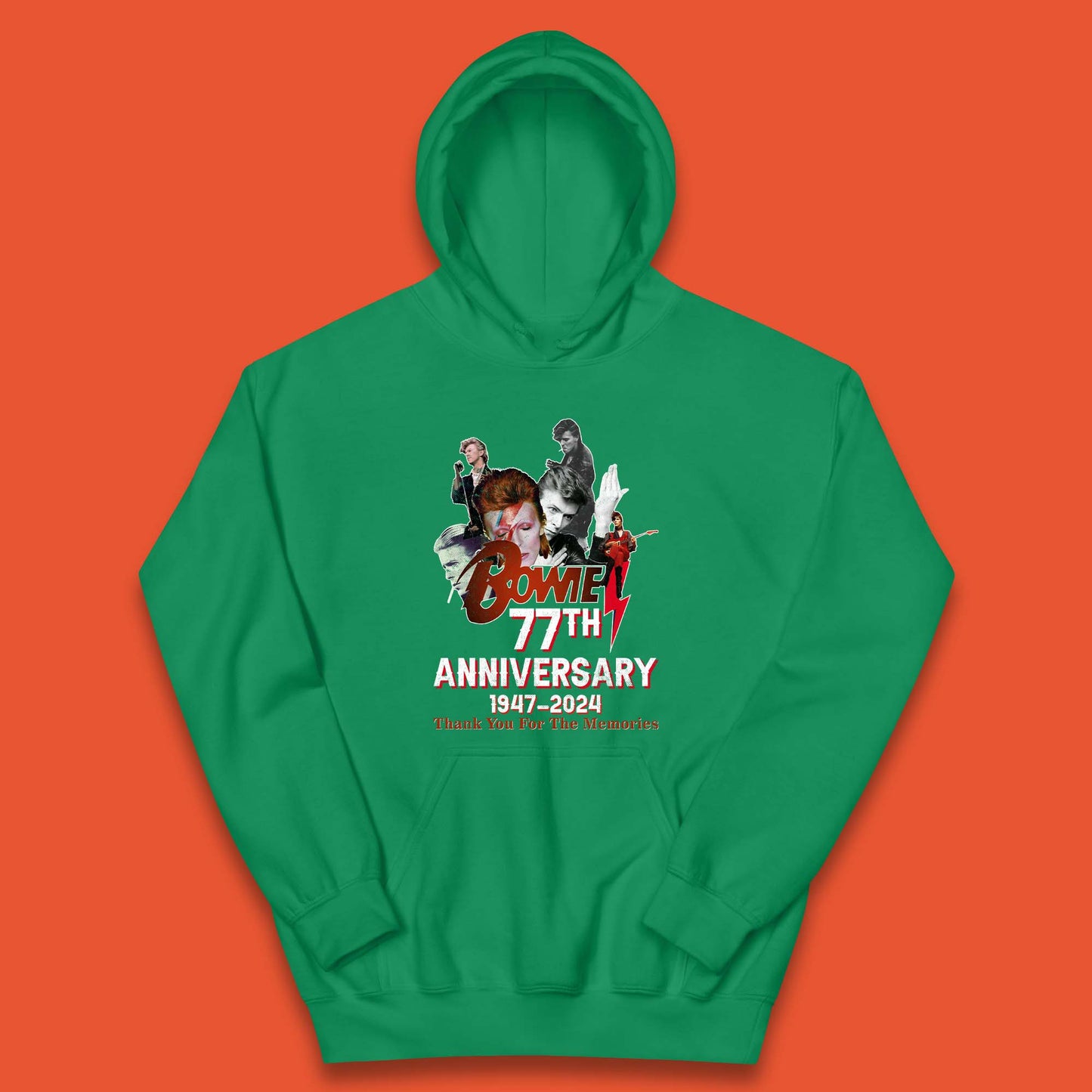 Bowie 77th Anniversary Kids Hoodie