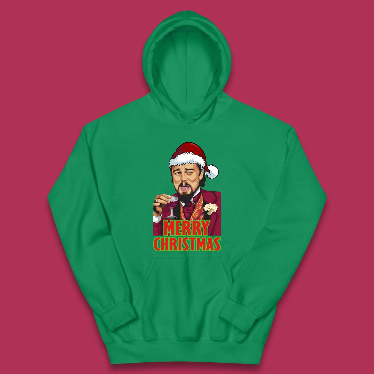 Leonardo DiCaprio Christmas Kids Hoodie