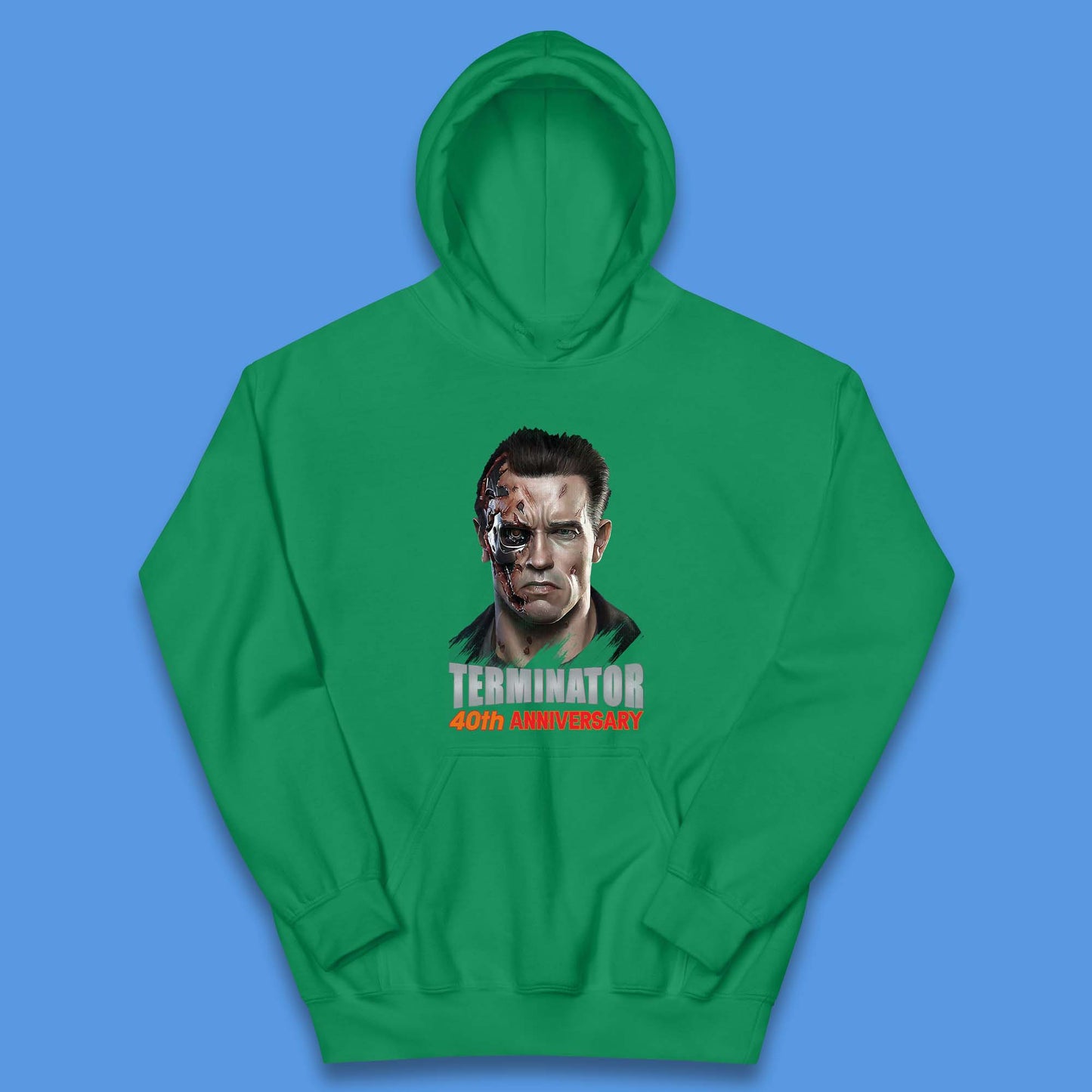 Terminator 40th Anniversary Kids Hoodie