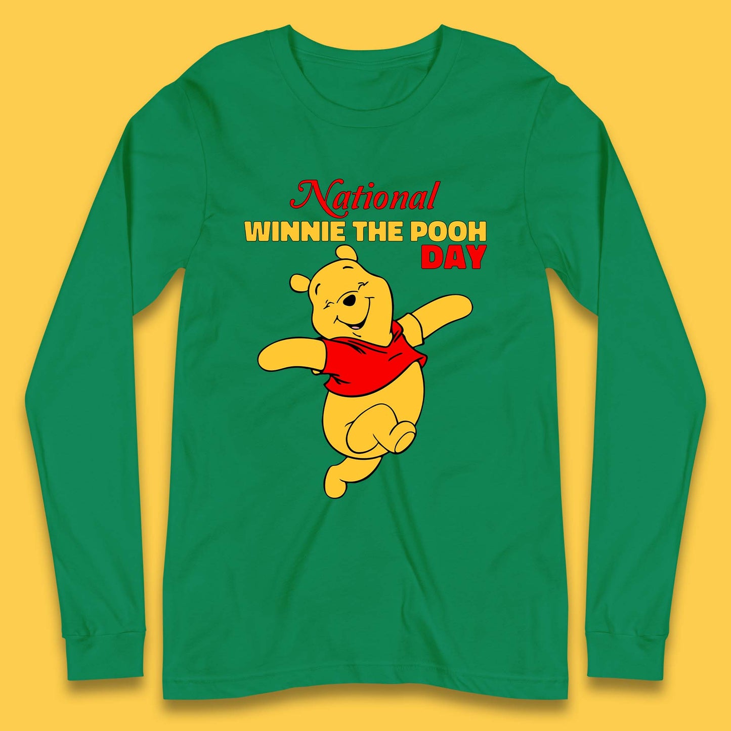 National Winnie The Pooh Day Long Sleeve T-Shirt