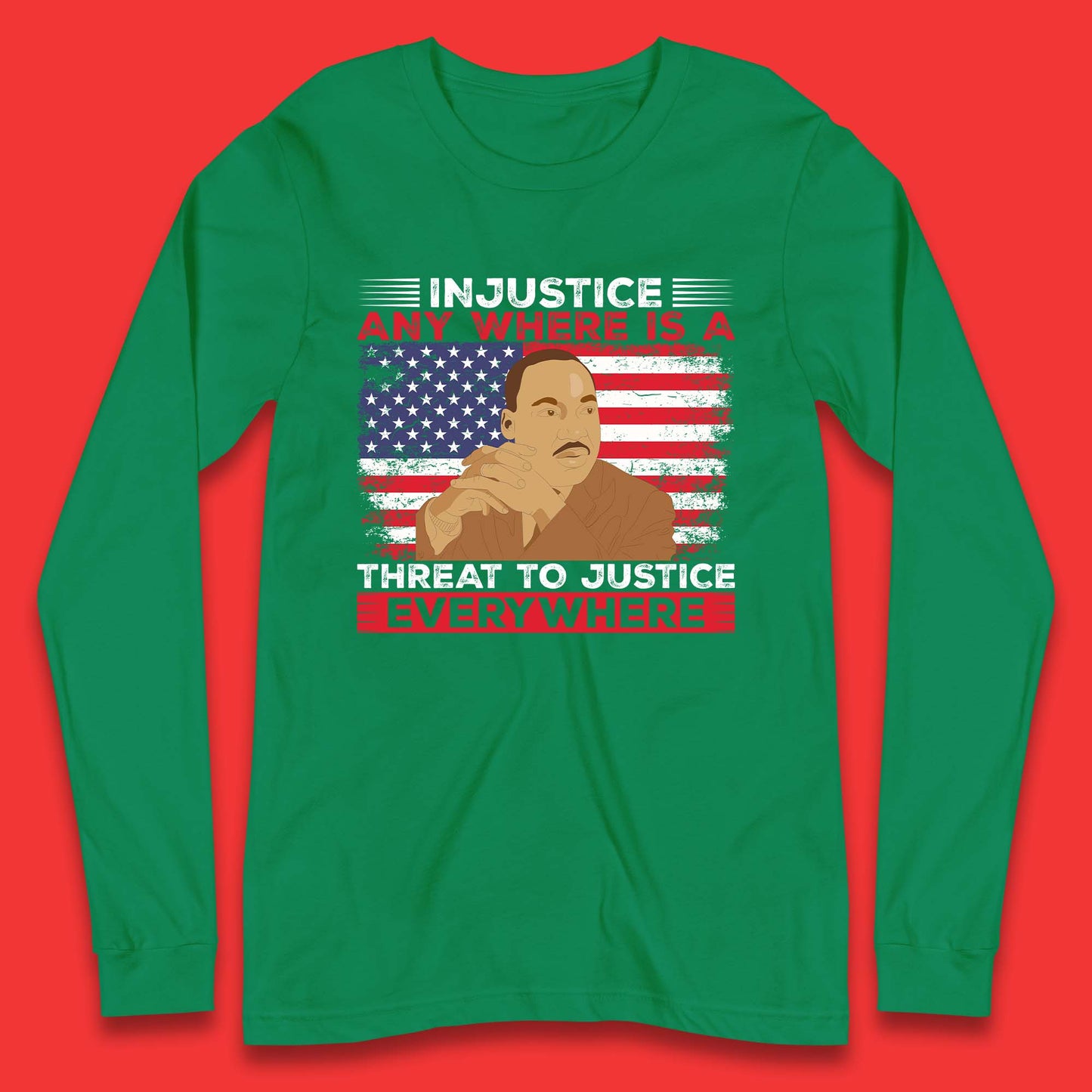 Martin Luther King Quotes Long Sleeve T-Shirt