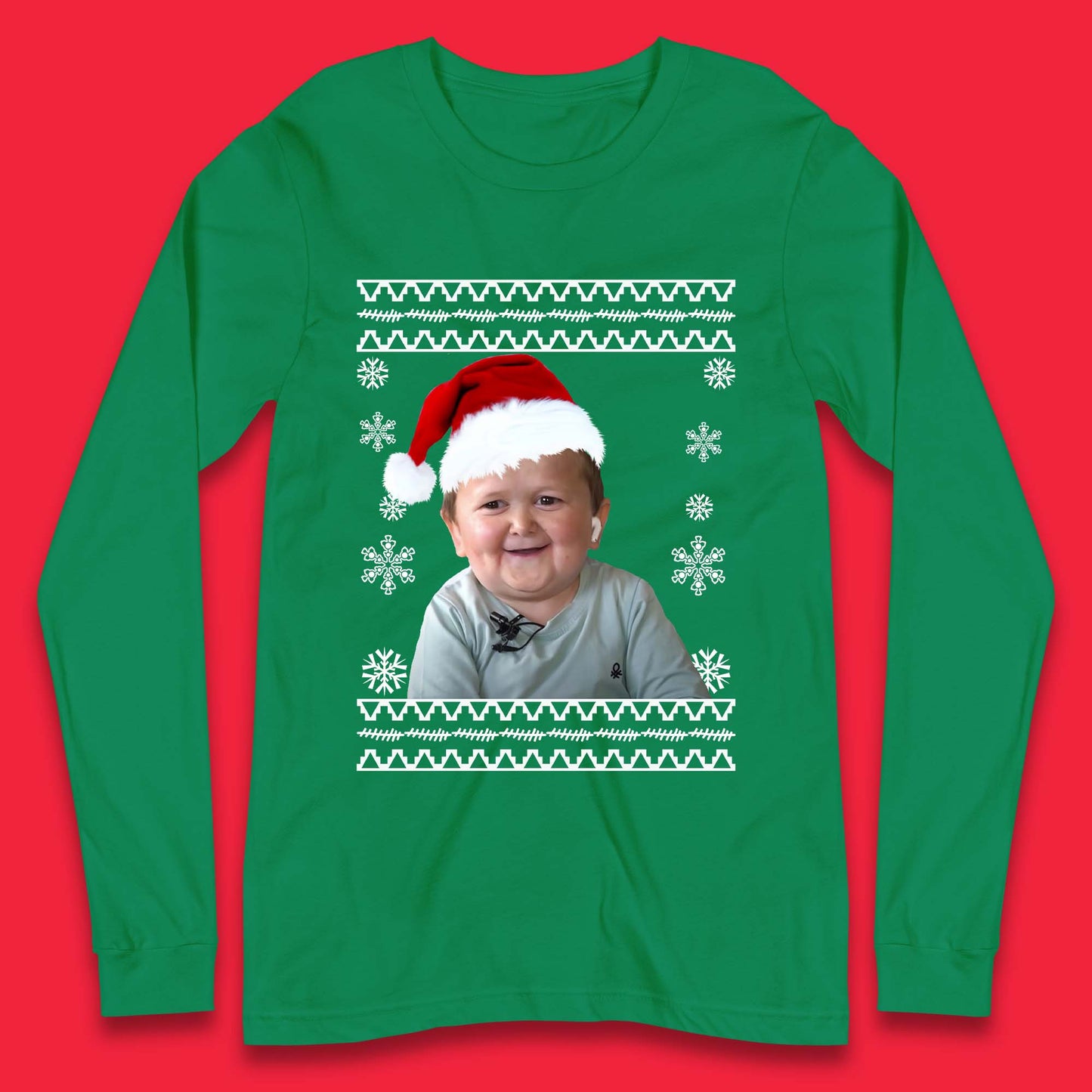 Santa Hasbulla Magomedov Christmas Long Sleeve T-Shirt