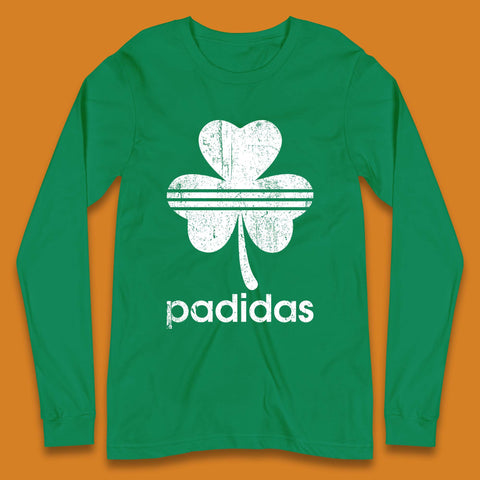 Padidas St Patrick's Day Long Sleeve T-Shirt