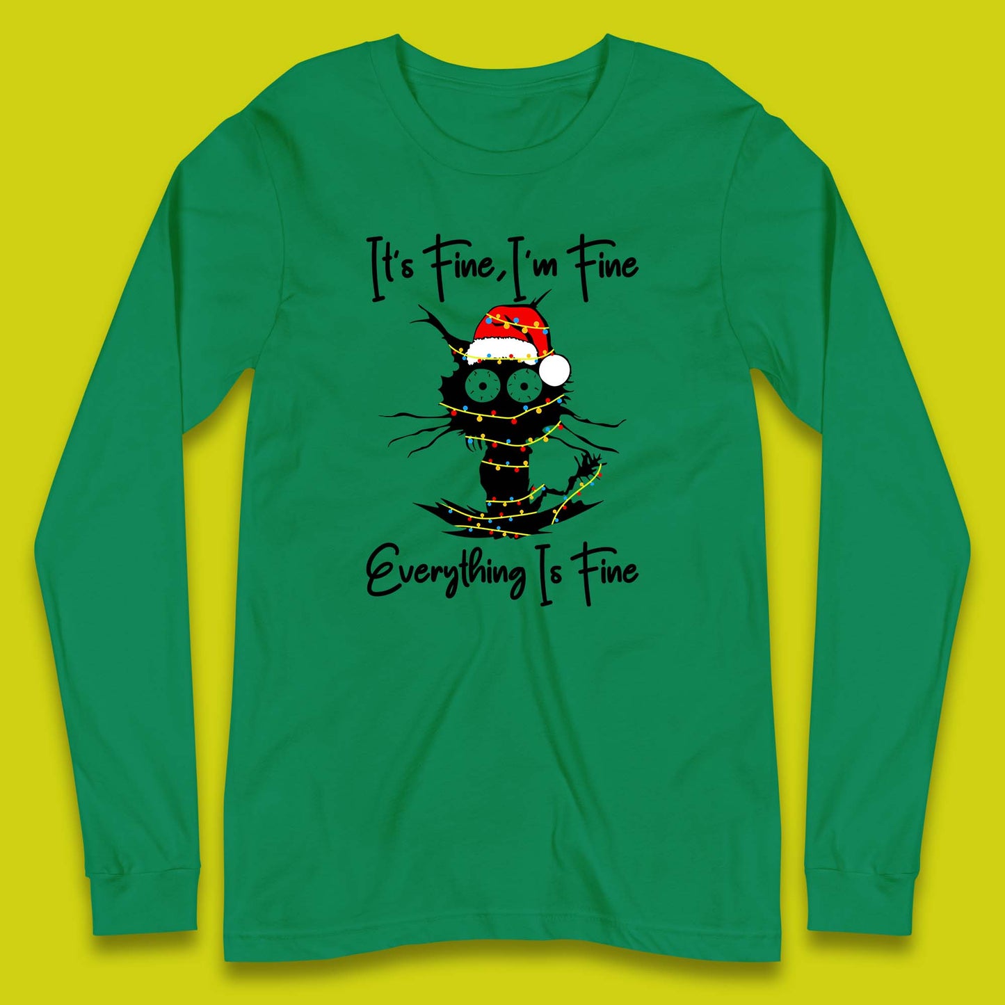 electrocuted cat long sleeve t shirt