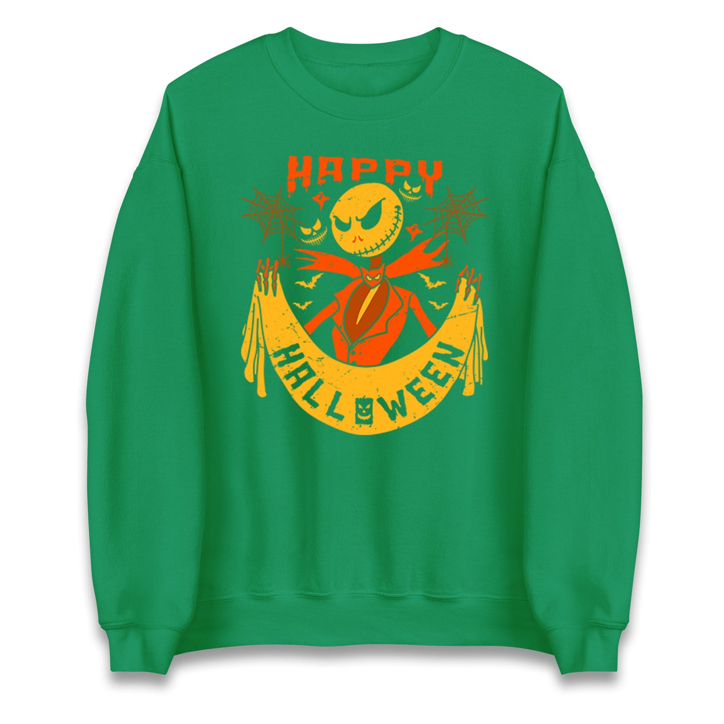 Jack Skellington Happy Halloween Unisex Sweatshirt