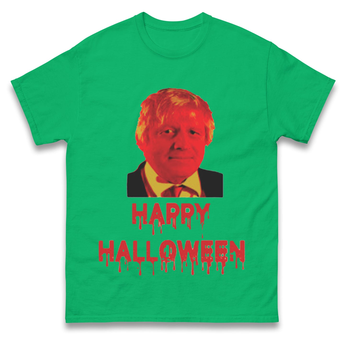 Boris Johnson Happy Halloween T Shirt