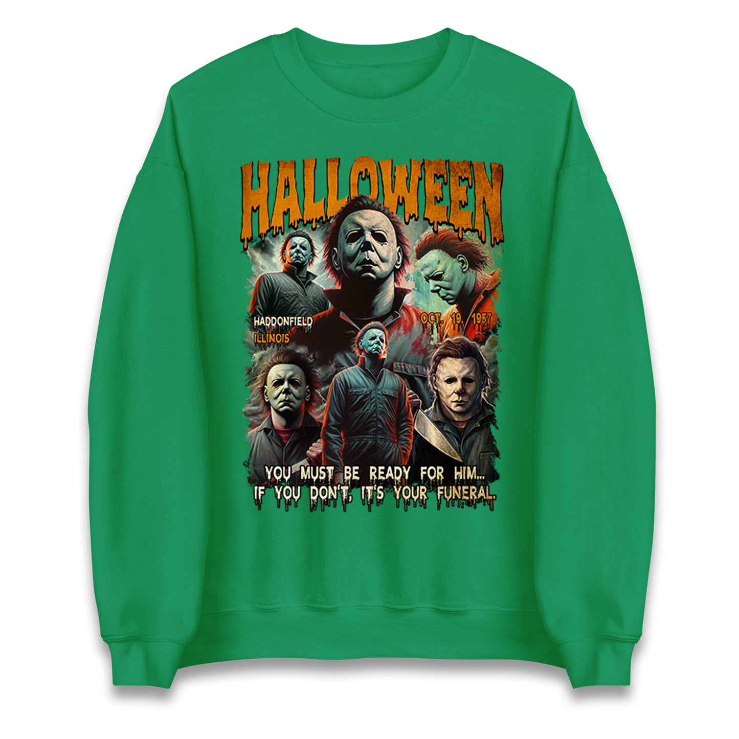 Michael Myers Scary Halloween Bootleg Unisex Sweatshirt