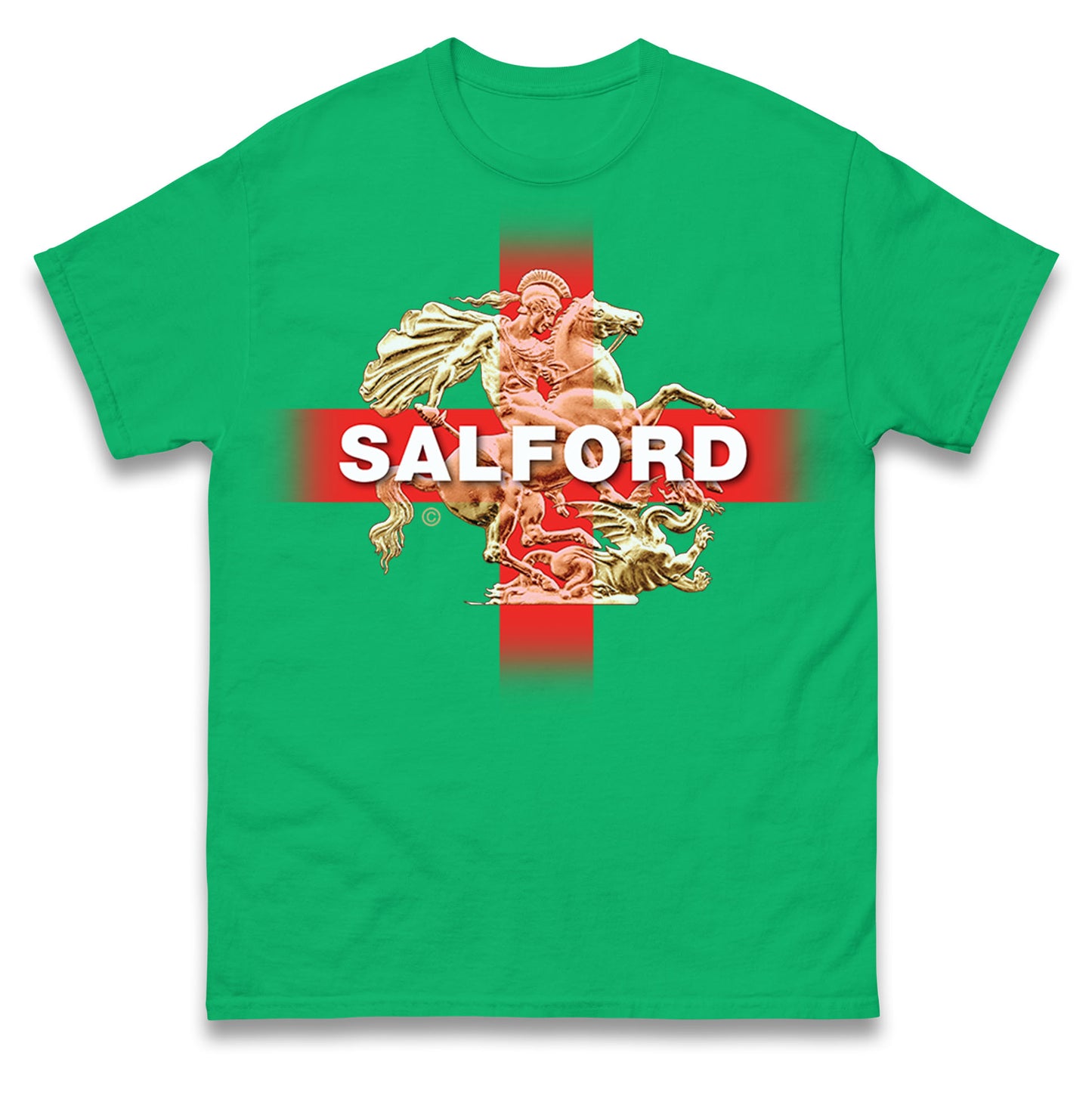 Salford St George and The Dragon Mens Tee Top