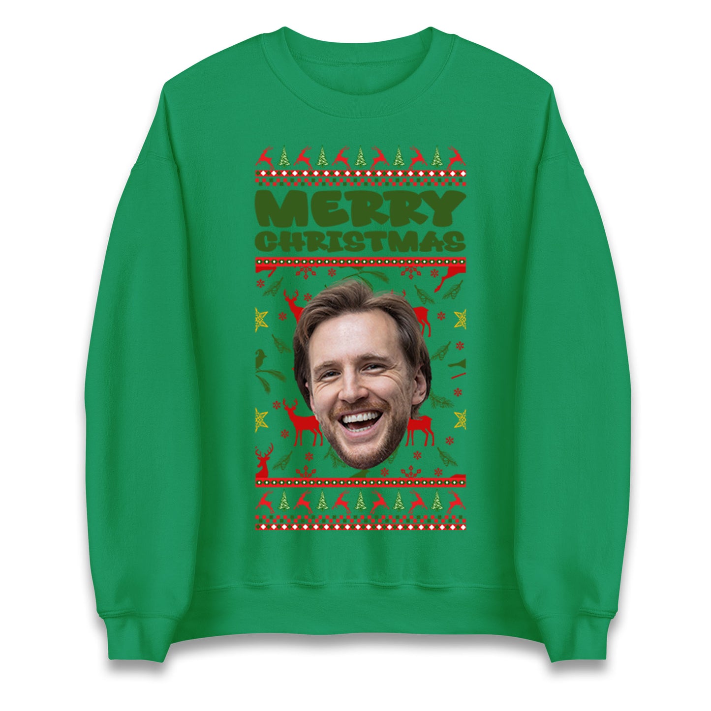 Personalise Merry Christmas Sweatshirt