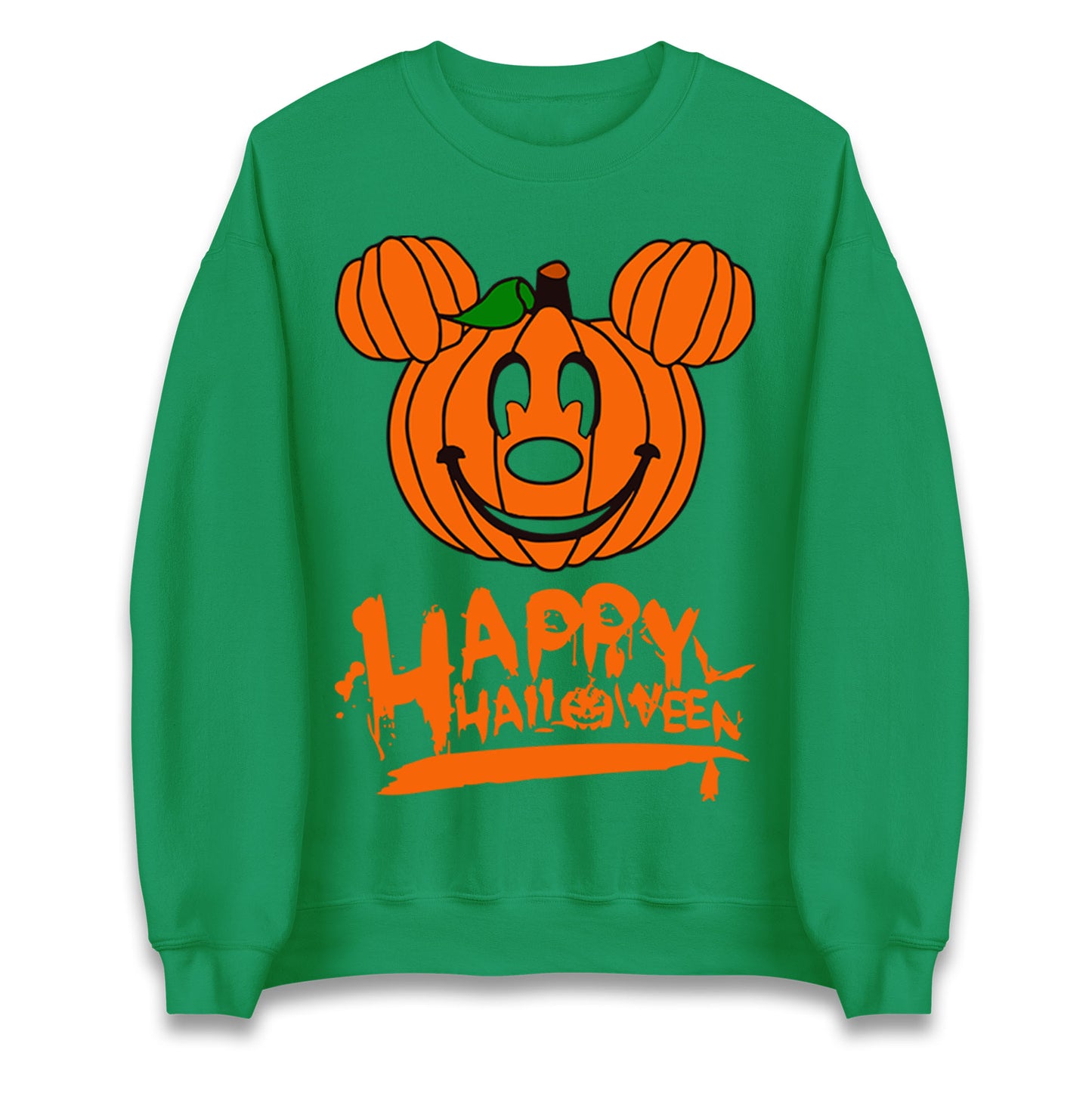Mickey Mouse Pumpkin Happy Halloween Unisex Sweatshirt