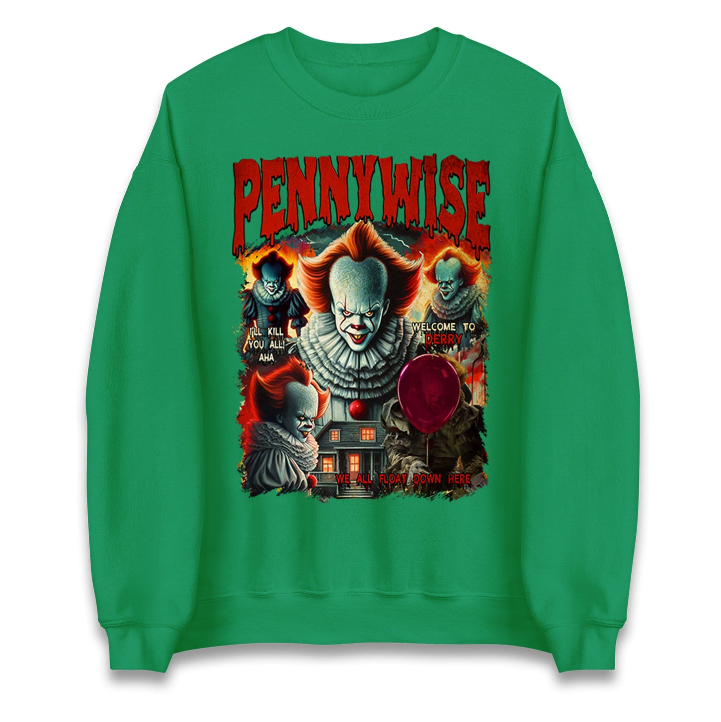 The Clown Pennywise Halloween Bootleg Unisex Sweatshirt