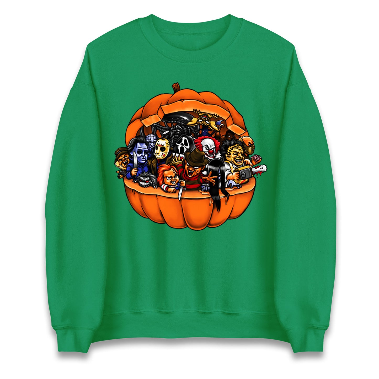 Super Villains Horror Friends Halloween Sweatshirt