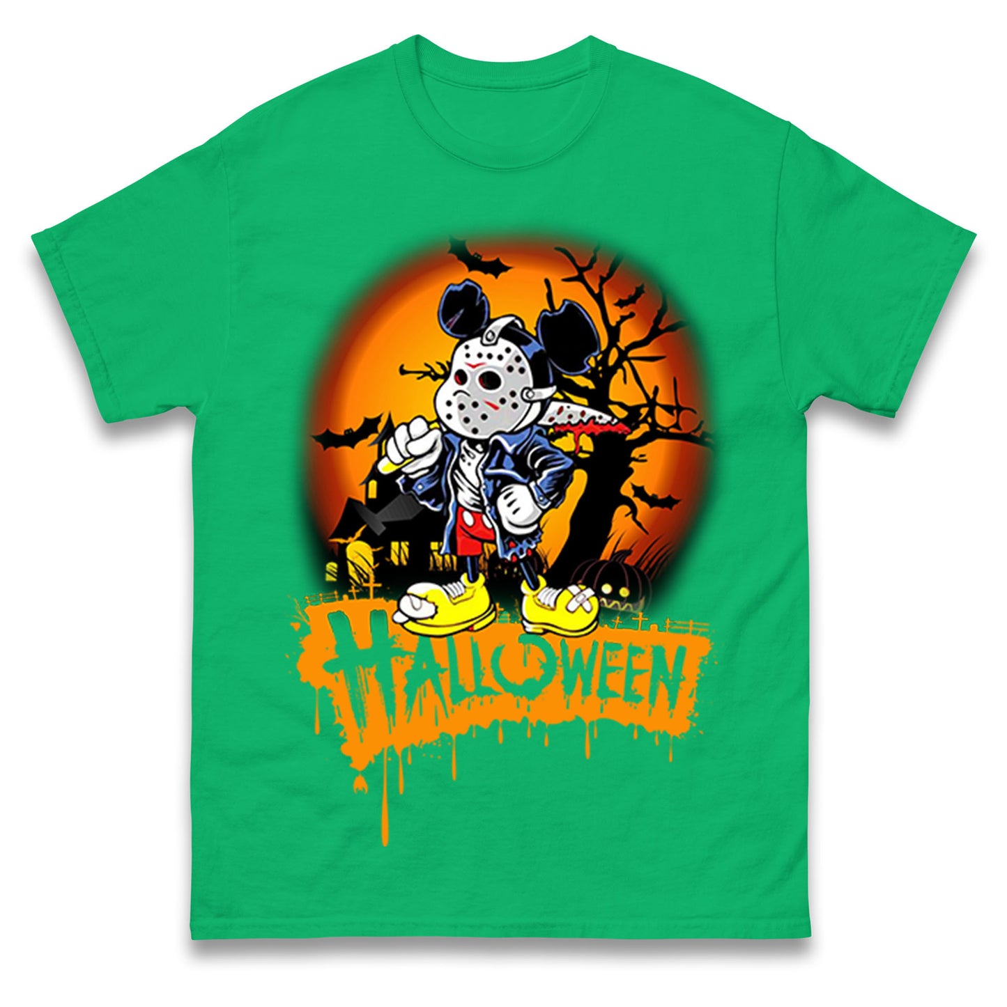 Mickey Mouse Haunted Halloween T Shirts