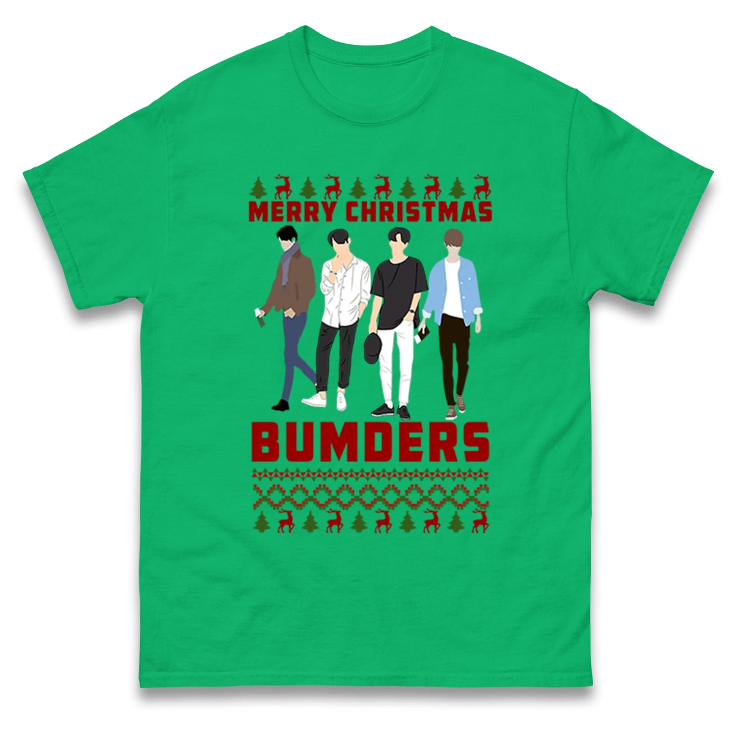 Merry Christmas Bumders The Inbetweeners t shirts